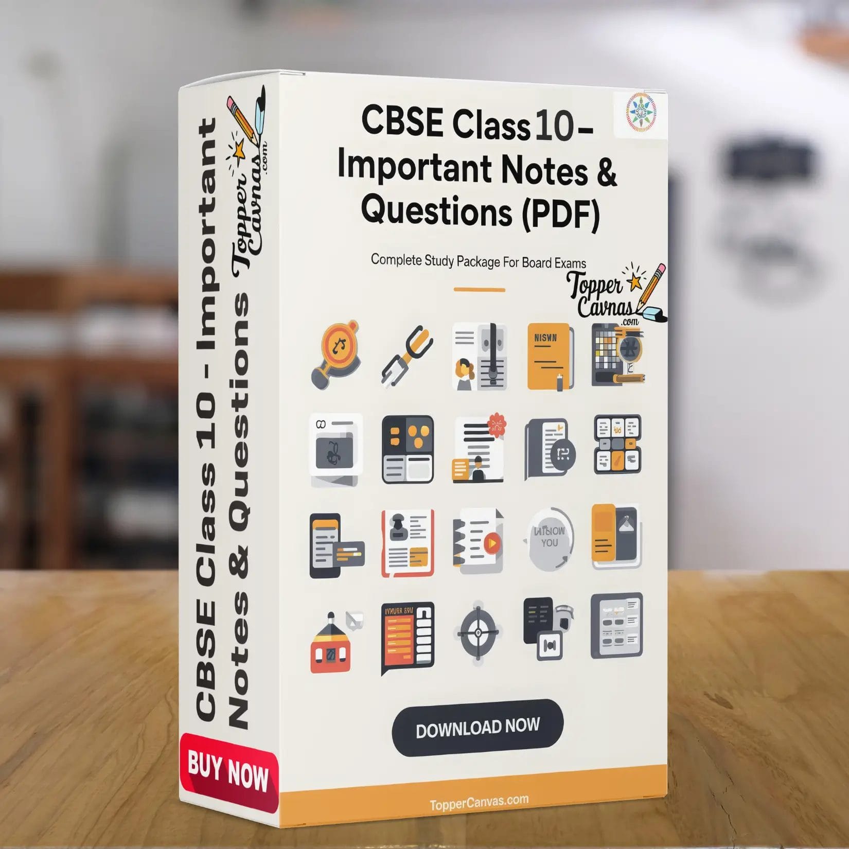 CBSE Class 10 notes and study materials - TopperCanvas