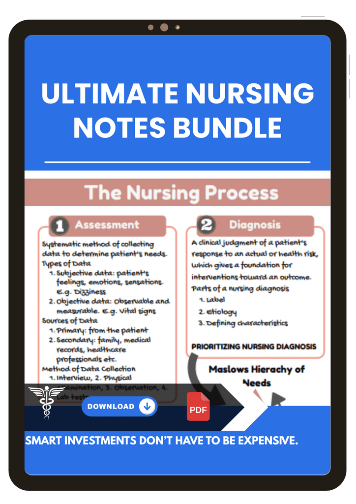 Untimate Note Bundle for nursing